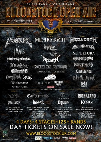 Get Ready to Rock at Bloodstock 2023: Lineup Changes, Metal Fitness, and Club Nights