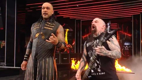 Une entrée "metal as hell" à Wrestlemania : Kerry King enflamme le show avec Damian Priest