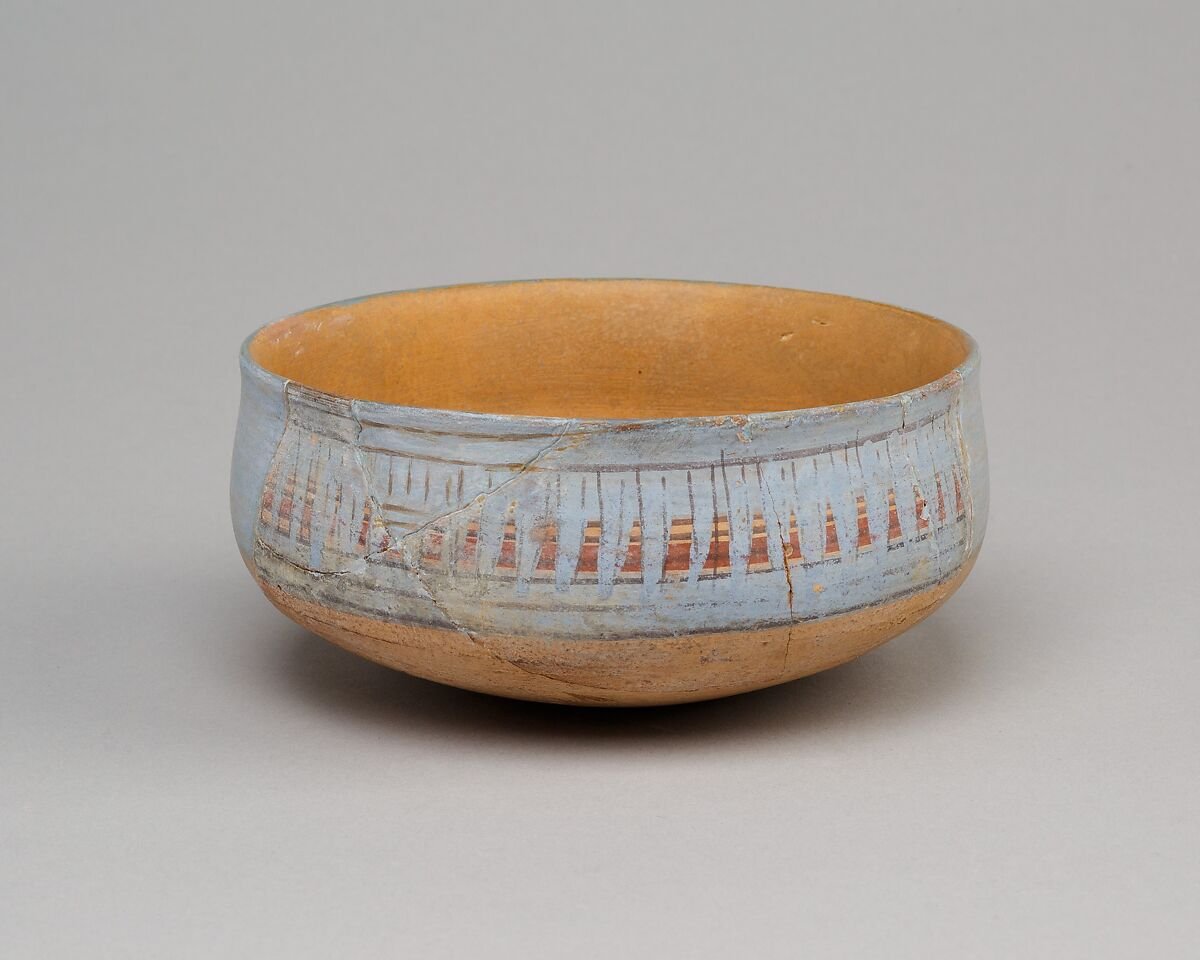 Painted Bowl from Tutankhamun's Embalming Cache | New Kingdom | The Metropolitan Museum of Art