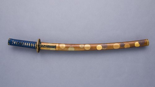 Blade attributed to Fusamune of Soshu | Blade and Mounting for a Short Sword (Wakizashi) | Japanese | The Metropolitan Museum of Art