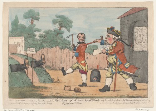 The Siege of Namur by Captain Shandy and Corporal Trim (Tristram Shandy)