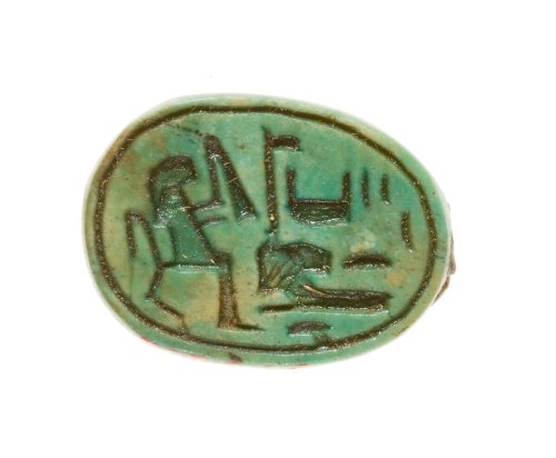 Scarab Inscribed for the God's Wife Hatshepsut ca. 1479–1458 B.C.