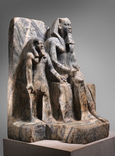 King Sahure Accompanied by a Divine Figure ca. 2458–2446 B.C.