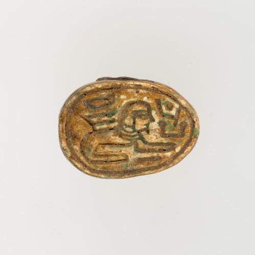 Scarab Inscribed with the Throne Name of Amenhotep I ca. 1525–1504 B.C.