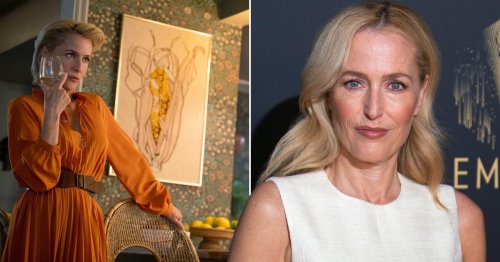 Gillian Anderson is all of us as she celebrates Sex Education returning for season 4