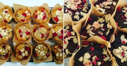 This recipe for vegan gluten-free raspberry and almond muffins makes for the perfect on-the-go breakfast