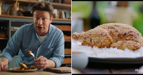Jamie Oliver shares deceptively-simple sesame chicken recipe to bring the takeaway to your dinner table
