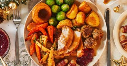 Sainsbury’s launches Christmas dinner for less than £4 per person
