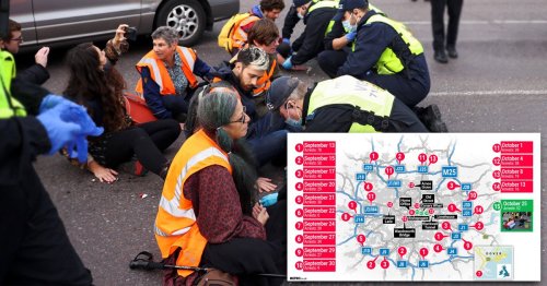 ‘Don’t use the M25 tomorrow so we can protest on it’, Insulate Britain says