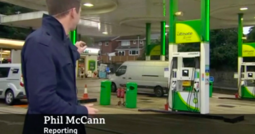 BBC Breakfast sends perfect reporter to cover the fuel shortage – Phil McCann