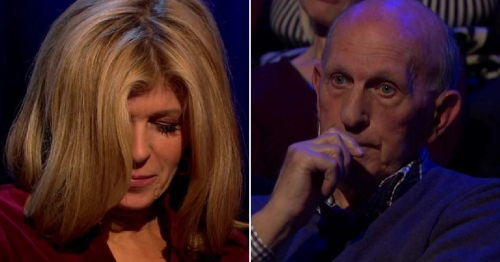 Kate Garraway in tears as dad chokes up praising her strength in caring for husband Derek Draper as he recovers from Covid