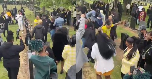 Mourners start raving in cemetery when funeral DJ gets his decks out