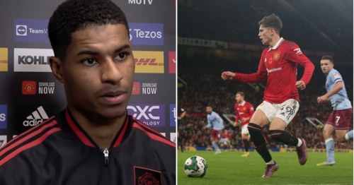 Marcus Rashford Reacts To Alejandro Garnacho Cameo And Sets Challenge ...