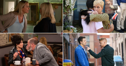 12 soap spoiler pictures: EastEnders shock confession, Coronation Street attack, Emmerdale baby lie, Hollyoaks decision