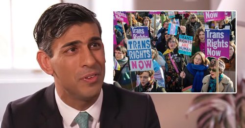 Rishi Sunak wades into trans row declaring ‘biological sex really matters’