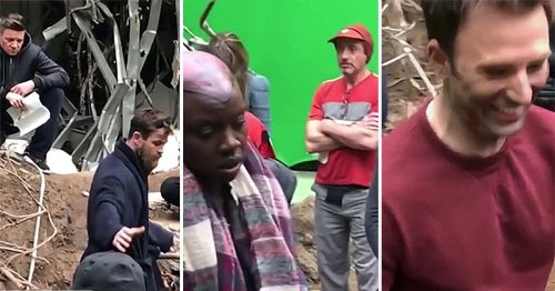 Avengers’ Chris Pratt breaks cardinal rule on Endgame set as he films secret footage of star-studded cast