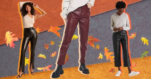 Nine of best leather trousers to invest in this autumn