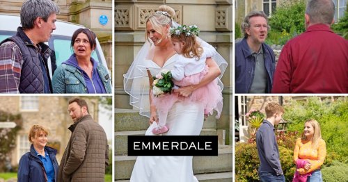 34 Emmerdale Pictures For Next Week Reveal Huge Wedding Twist As Two ...