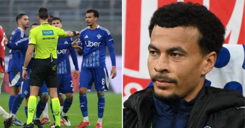 Dele Alli breaks silence after red card just 10 minutes into return for Como