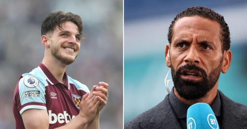 Rio Ferdinand sends message to Declan Rice over joining ‘bigger club’ amid Manchester United links