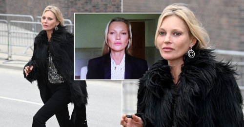 Kate Moss heads out to Abba Voyage opening night after denying Johnny Depp pushed her down stairs at Amber Heard trial
