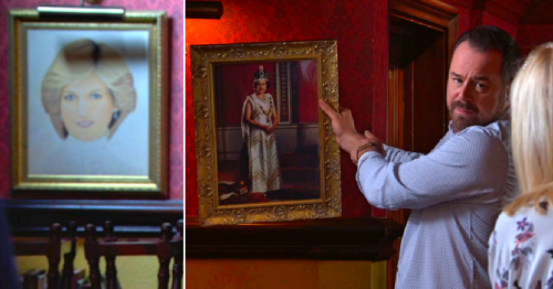 EastEnders removes Diana portrait ahead of Prince Charles and Camilla visit