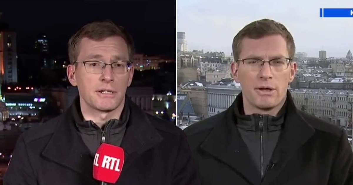 Frankly jaw-dropping footage of journalist fluently reporting from Kiev in six languages stuns viewers