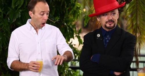 Boy George accuses I’m A Celebrity stars of being two-faced about Matt Hancock, as he slams ‘bullying’ accusations