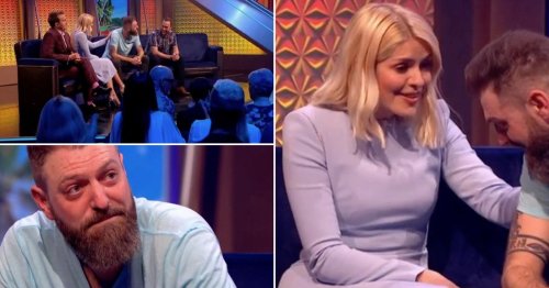 Holly Willoughby consoles tearful mental health campaigner as he wins incredible prize on Take Off