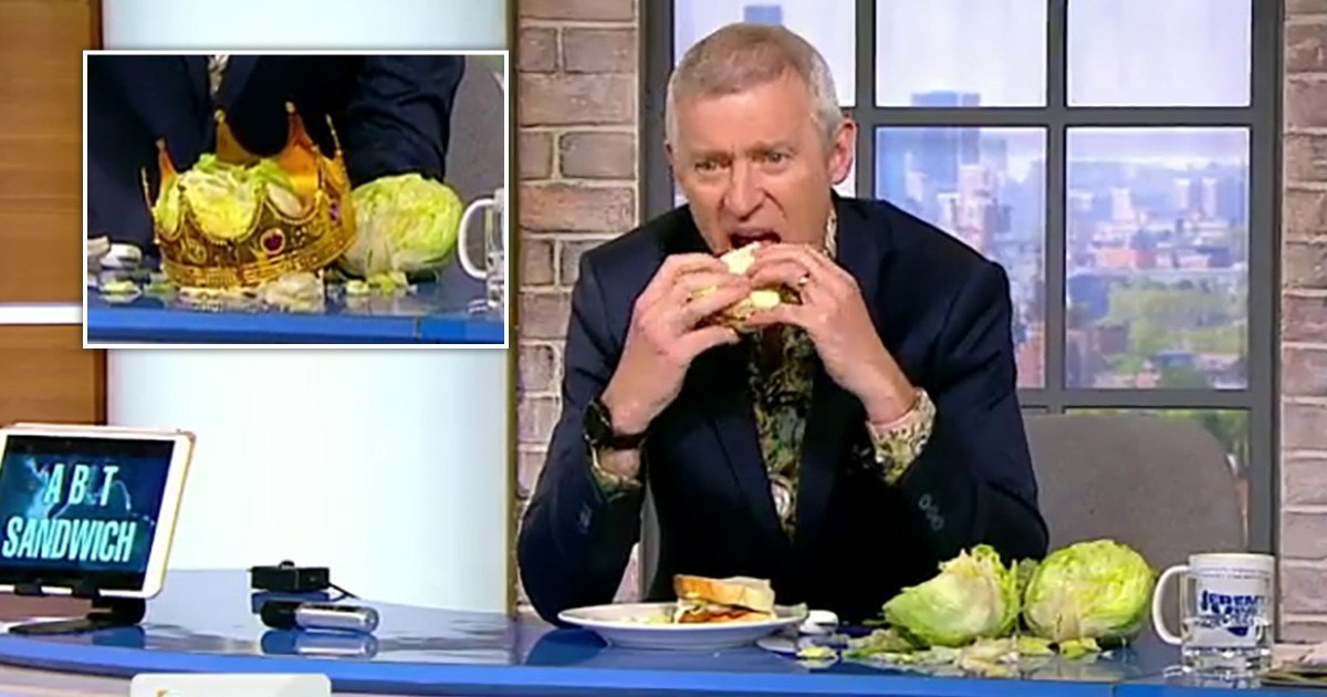Jeremy Vine ate the famous lettuce that outlasted Liz Truss as Prime Minister live on air