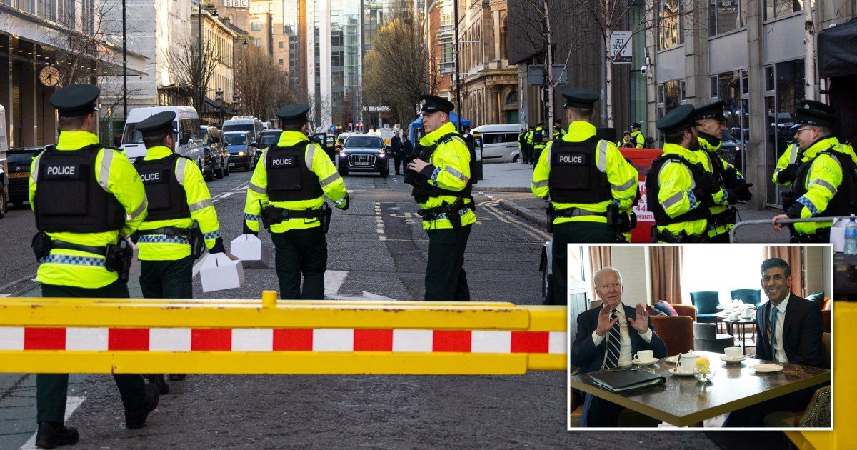 Security breach after man finds details of Biden’s Northern Ireland visit in the street