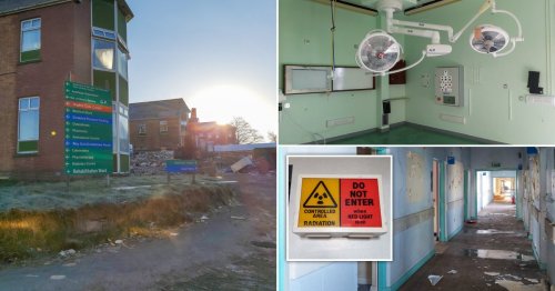 Eerie images show children’s surgical theatre and equipment in abandoned hospital in Ireland