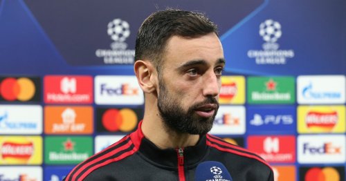 Bruno Fernandes defends his poor first-half performance in Manchester United’s win against Atalanta