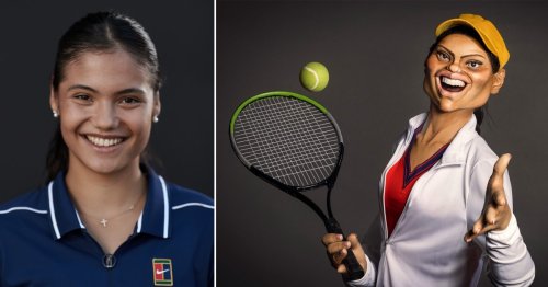 Emma Raducanu given Spitting Image treatment with comical puppet following US Open triumph