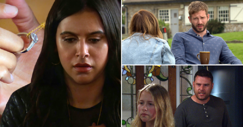 Emmerdale spoilers: 34 new images reveal Meena caught, huge exit and shocking betrayal