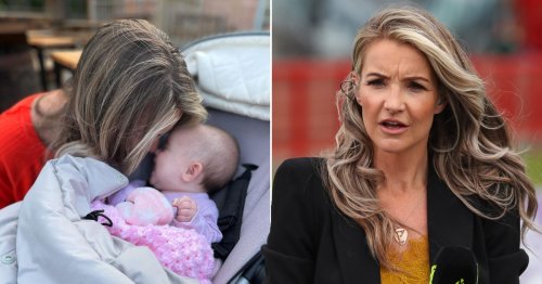 Countryfile star Helen Skelton snuggles up to baby girl after making TV comeback following split from ex-husband Richie Myler