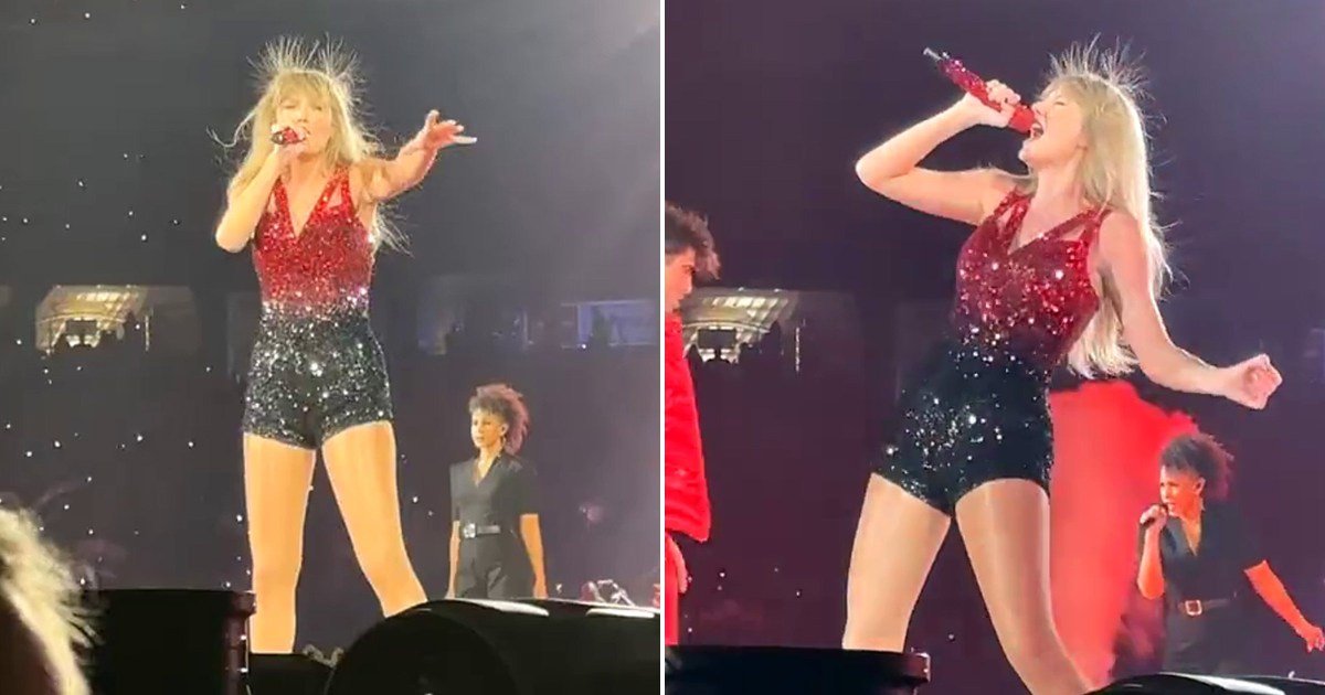 Taylor Swift suffers stage mishap as hair stands on end during Eras tour  show and fans are loving it regardless | Flipboard