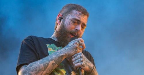 Post Malone concerns fans with slimmed-down appearance but star’s dad insists he’s ‘healthier than ever’