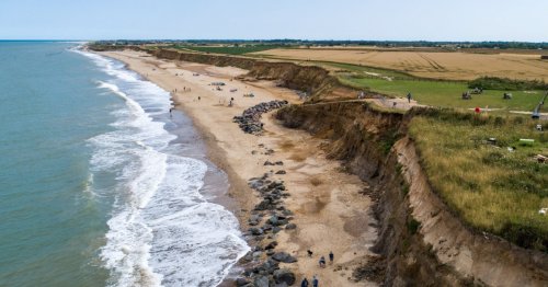 Coastal time bomb could wipe out 800,000 years of history in Norfolk