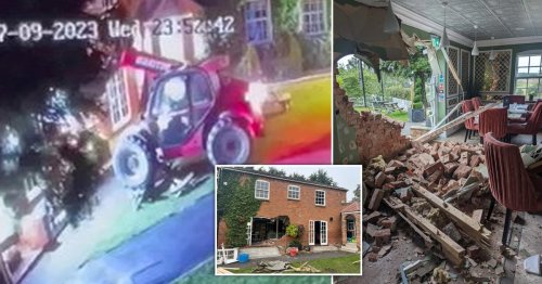 Driver of stolen digger goes on £200,000 rampage through Grade II-listed pub