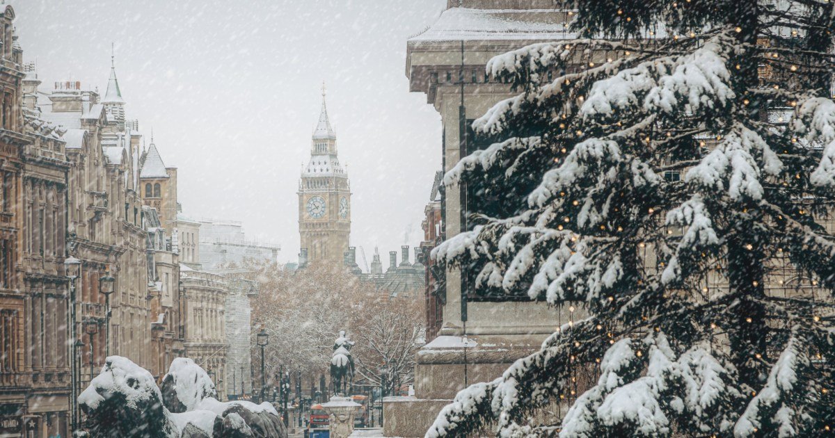 When was the last white Christmas in London?