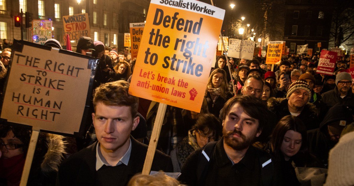 Sweeping new powers to curb strike disruption approved by MPs