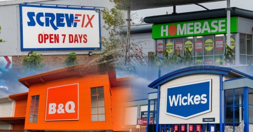 B&Q, Homebase, Wickes, and ScrewFix opening times for Good Friday and Easter weekend