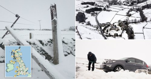 UK braces for more snow this weekend as thousands still without power