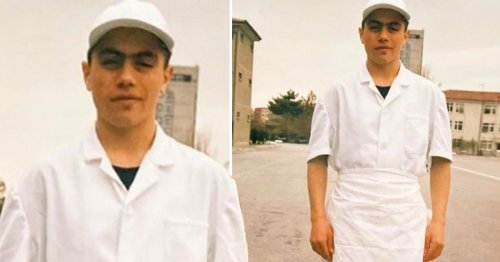 Can you guess who this viral chef is from awkward teen photo?