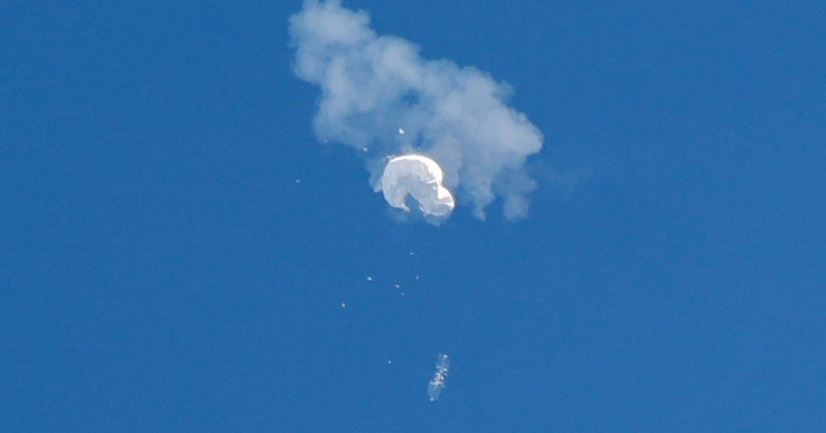 US shoots down Chinese ‘spy balloon’ over Atlantic Ocean