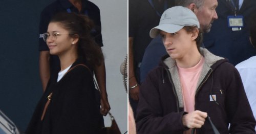 Zendaya and Tom Holland jet off to India together after Euphoria star wears ring engraved with his initials