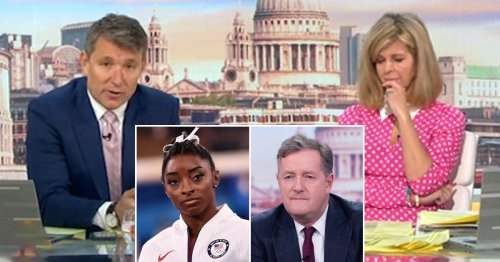 Kate Garraway and Ben Shephard sympathise with Simone Biles after withdrawal as Piers Morgan faces backlash
