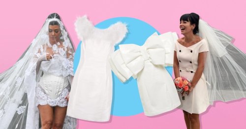 Could flirty mini dresses be the next big wedding trend? These are some of our favourites