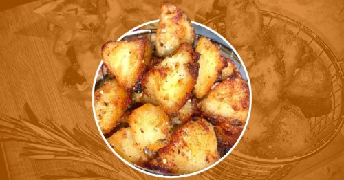Home cook shows how to make incredible triple cooked roast potato bites